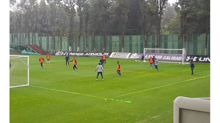 Cruz Azul volvió a entrenar hoy. (Archivo)