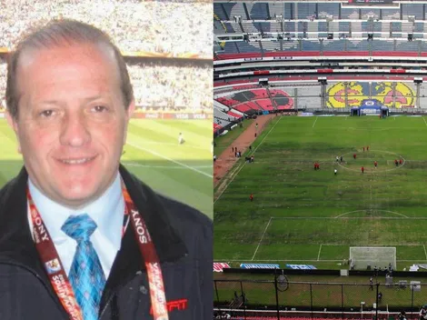 Fernando Schwartz acusa de estafa al encargado de poner el pasto híbrido en el Estadio Azteca
