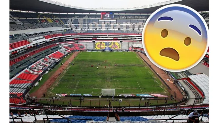 El césped del Estadio Azteca podría seguir sufriendo con dos partidos en un fin de semana.
