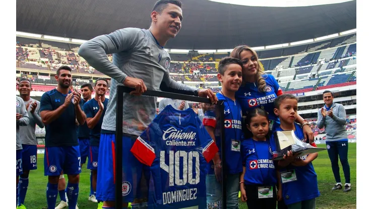 Domínguez cumplió los 400 partidos ante Pumas. (Jam Media)