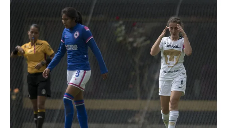 Cruz Azul Femenil ganó 1-0 en la cancha y perdió 3-0 por secretaría. (Mexsport)