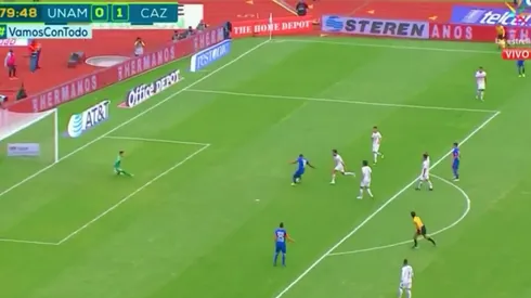 Rentería anotó el 2-0 con un misilazo. (Las Estrellas)