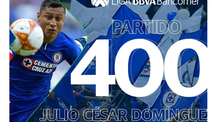 Domínguez cumplió hoy su encuentro 400. (Liga Bancomer MX)