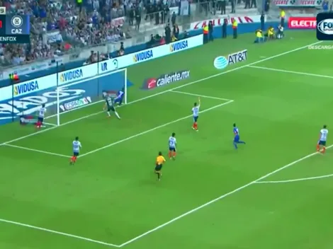 VIDEO: GOOOOOL de Caute, que aumenta la ventaja de Cruz Azul y se prueba la corona de Copa MX