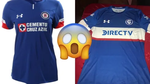 Las playeras son prácticamente iguales. (Archivo)