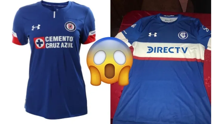Las playeras son prácticamente iguales. (Archivo)