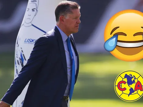 Peláez no quiere saber del América y sacó risas en la afición de Cruz Azul