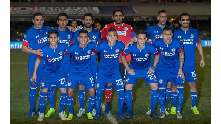 Así formó Cruz Azul este primer tiempo.