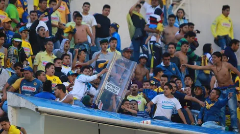 La porra del América se caracteriza por su violencia.