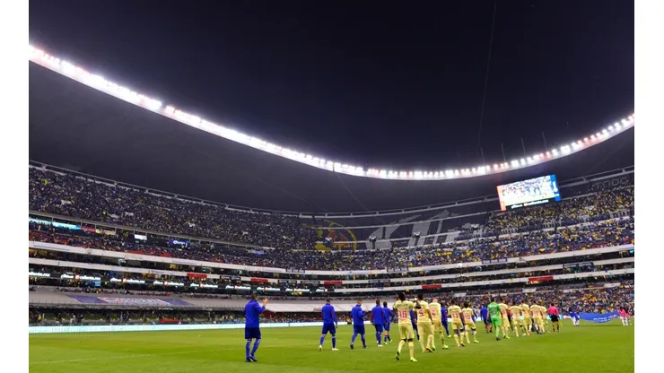 Cruz Azul fue mayoría en el Estadio Azteca. (Jam Media)