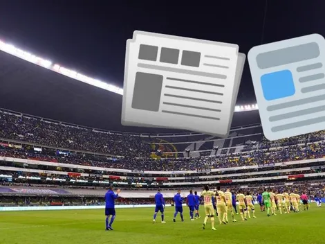 Portadas de los diarios en la igualdad del Clásico Joven