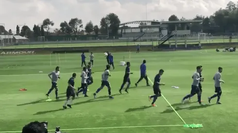 Cruz Azul entrenó en La Noria hoy.