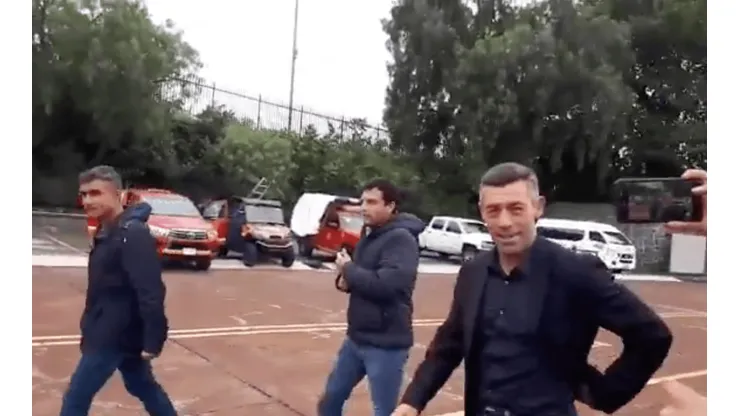 Pedro Caixinha llegó al Olímpico Universitario a presenciar el Pumas vs Tigres.