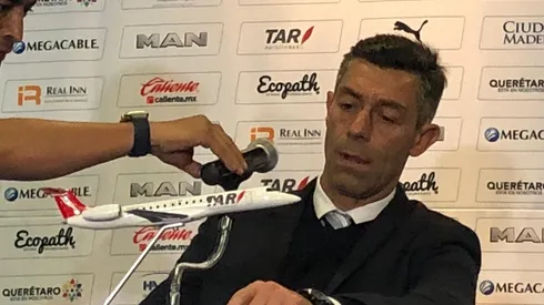 Caixinha atendió a los medios luego de la derrota ante Querétaro.