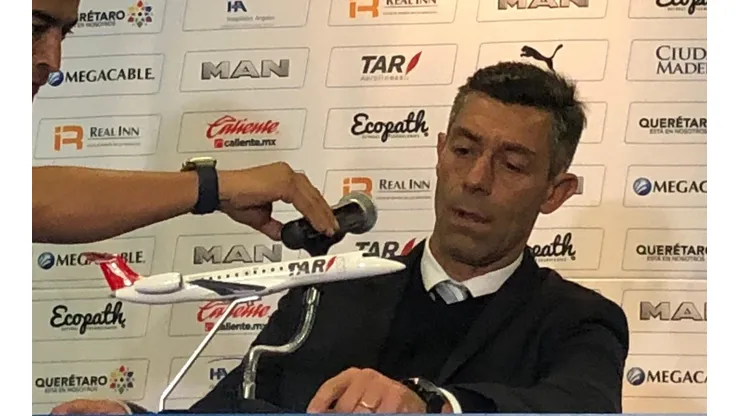 Caixinha atendió a los medios luego de la derrota ante Querétaro.