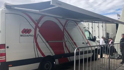 Esta es la camioneta del VAR.