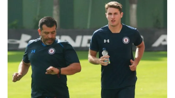 Giménez volvió a entrenar luego de su trombosis.