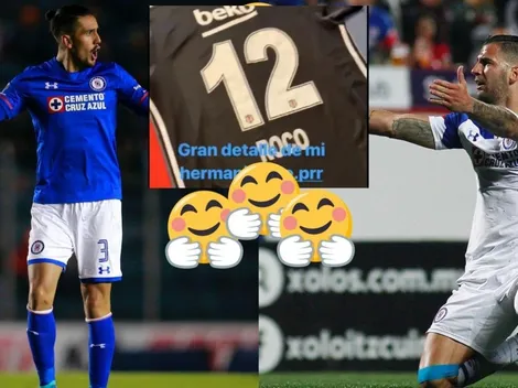 Lindo gesto: Enzo Roco regala su playera de Besiktas a su mejor amigo Édgar Méndez