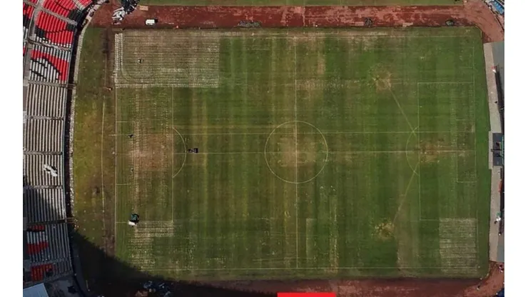 El Azteca quedó destrozado.
