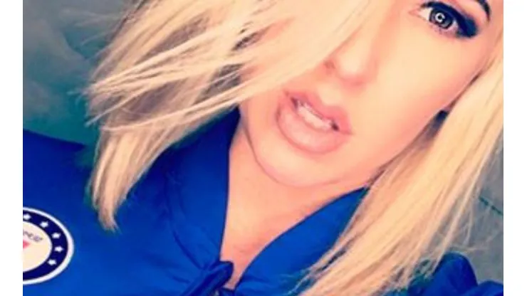 Jenni Summers celebró con todo el triunfo de Cruz Azul.