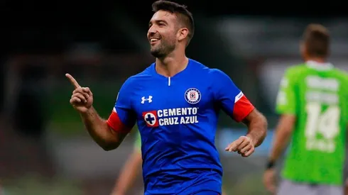 Martín Cauteruccio celebró la victoria de Cruz Azul en Twitter.