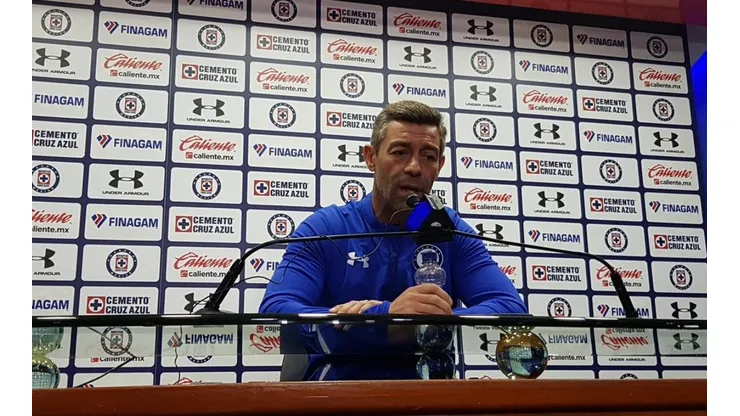Pedro Caixinha atendió a los medios esta mañana.