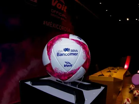 ¡Sorprendente! Clásico Joven de Liga MX se jugará con un balón rosa