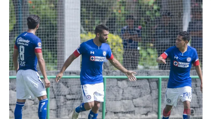 Cauteruccio, Salas y Domínguez jugaron con Cruz Azul Sub 20.