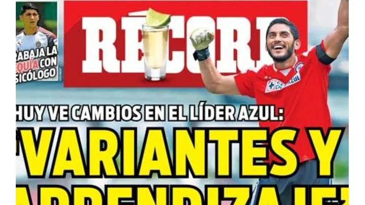 Corona fue destacado en la portada del diario