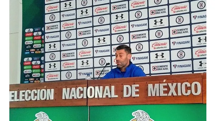 Caixinha atendió a la prensa esta mañana.