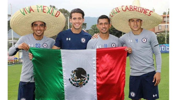 En Cruz Azul ya están festejando las fiestas patrias