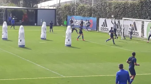Cruz Azul entrenó este jueves pensando en Necaxa.
