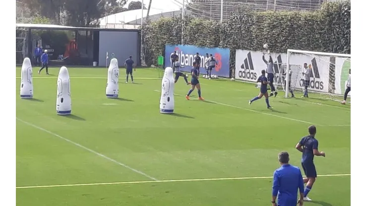 Cruz Azul entrenó este jueves pensando en Necaxa.