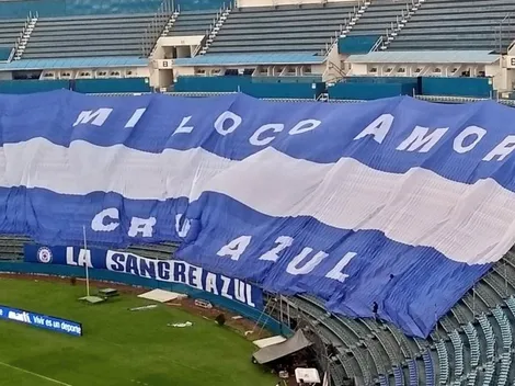 Afición de Cruz Azul prepara gran manta para el amistoso ante América