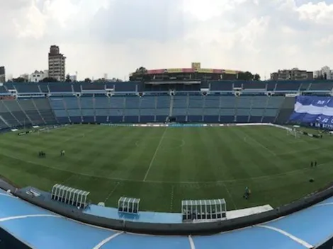 Estadio Azul mantiene en buen estado su campo a comparación del Azteca
