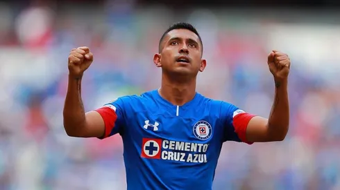 Elías Hernández festejó su gol con La Máquina.
