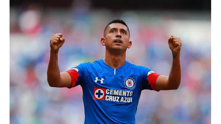 Elías Hernández festejó su gol con La Máquina.