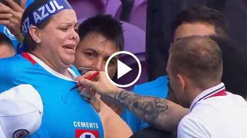 El gran gesto que tuvo Rodo Rotondi con una aficionada de Cruz Azul