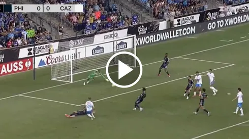 El golazo de Cruz Azul para el 1 a 0 ante Philadelphia.