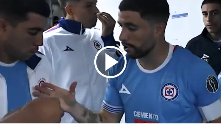 Rivero se hizo escuchar en el vestidor.