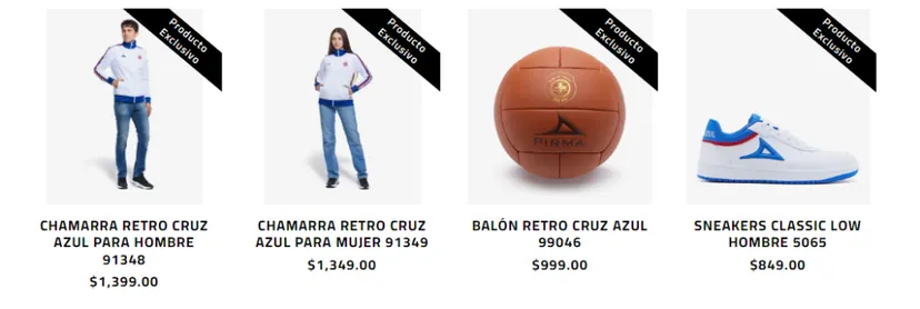 Cruz Azul y una nueva línea de productos (Pirma Oficial).