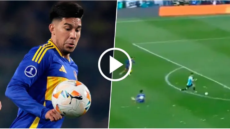 Pol Fernández y un mal momento en Boca.