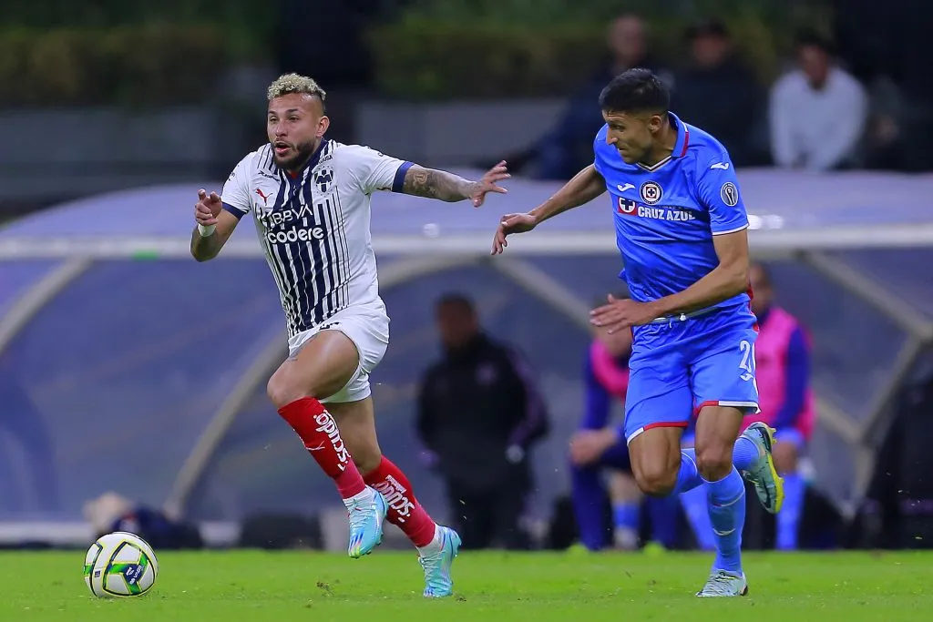 Jordan Silva en un partido contra Rayados (Jam)
