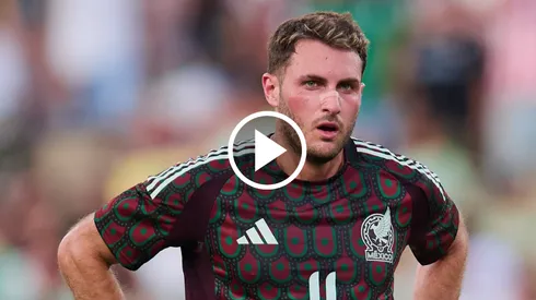 Santi Giménez y una actuación positiva con el Tri.