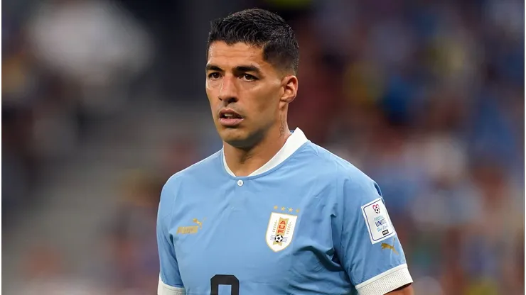 Luis Suárez se despidió de la Selección de Uruguay.