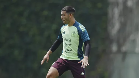 El mediocampista mexicano volvió a una convocatoria de la selección.