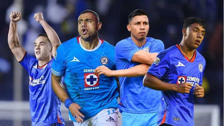 La afición eligió la delantera ideal de Cruz Azul.