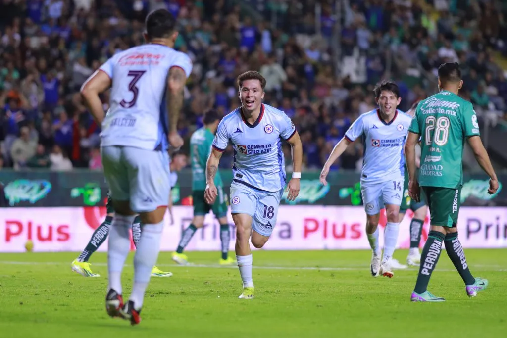 Por el Clausura 2024, Cruz Azul derrotó 3-2 a León. (JAM Media)