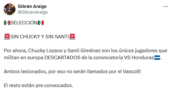 Información de Gibrán Araige