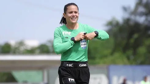 Debutó este año y ahora fue designada para pitar a Cruz Azul